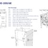 Vølund Split  BA-SVM 10-200/6E varmepumpe luft/vand indedel 6KW - Image 3