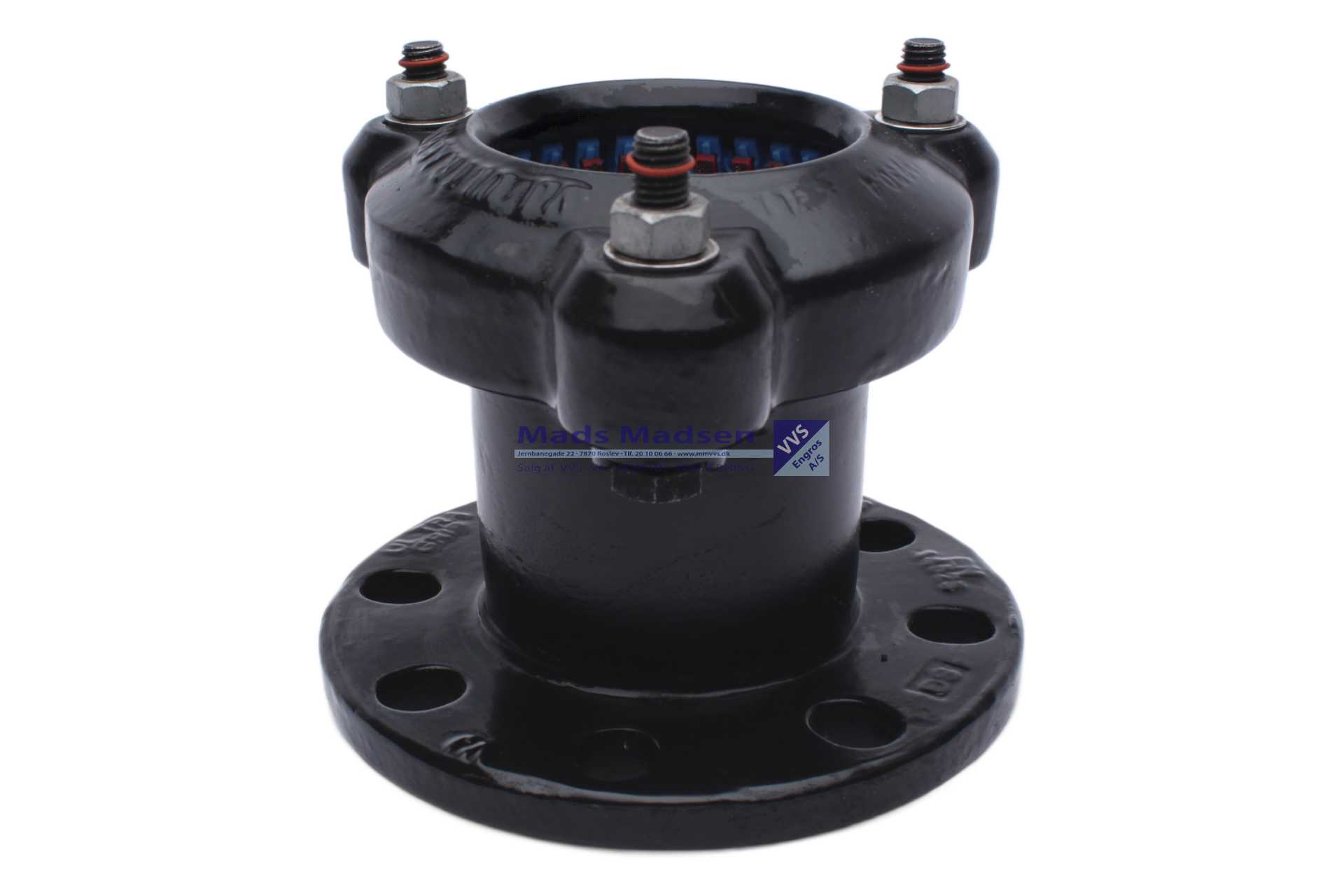 DN100 Ultragrip flangeadapter Ø107-133mm