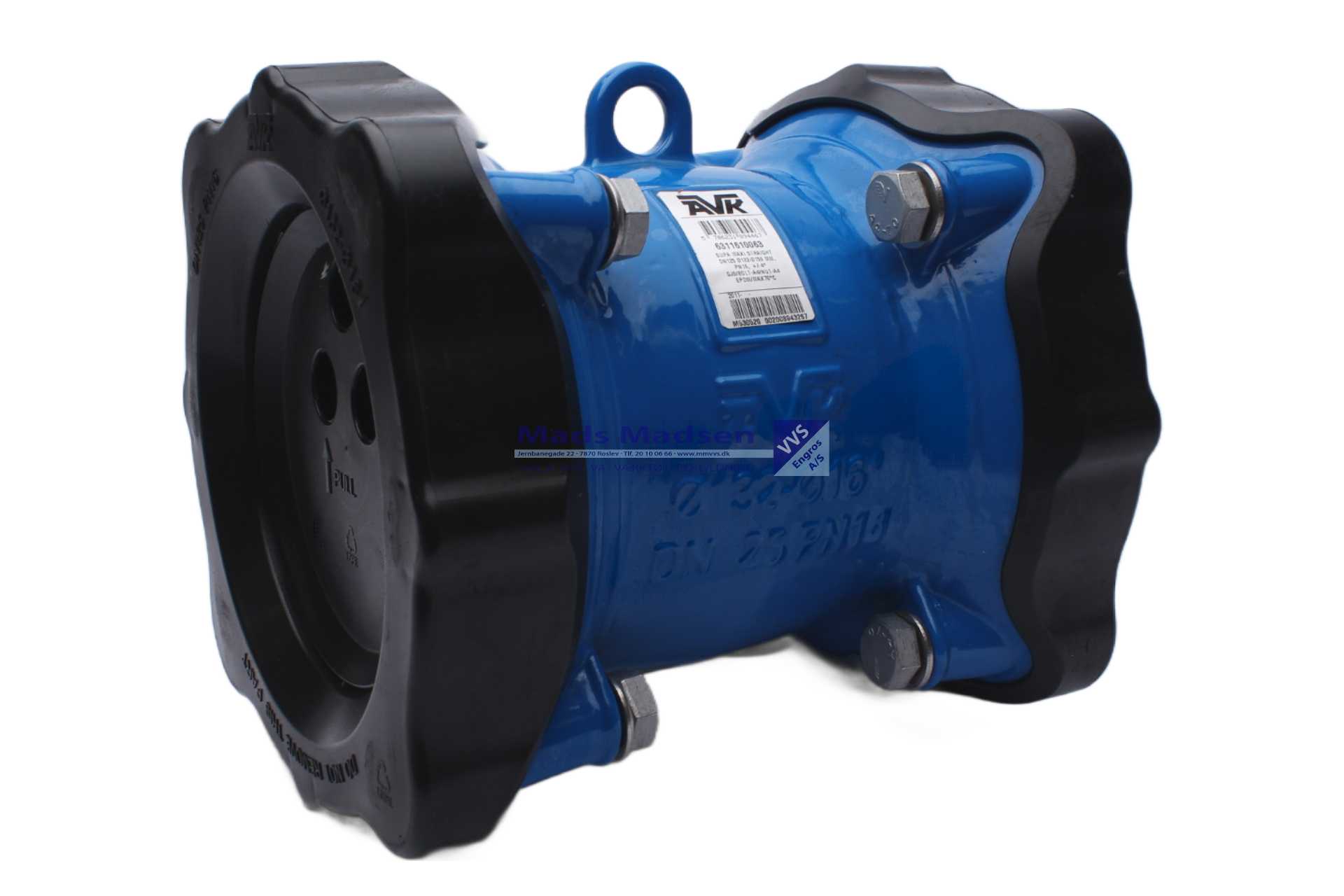 132-159mm AVK lige kobling