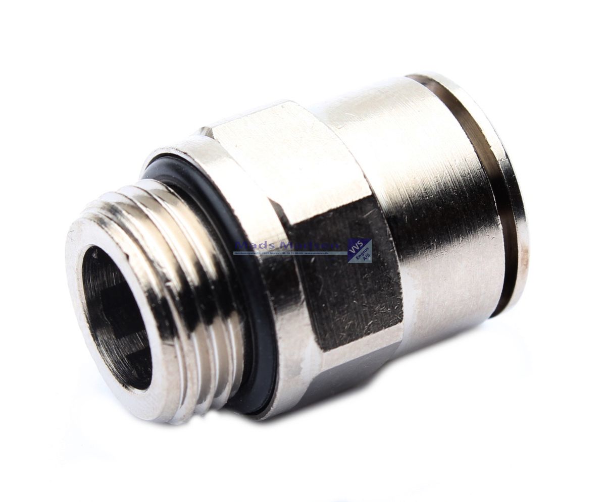 Ø6 x M5 gevind PUSH-IN Enk.Union