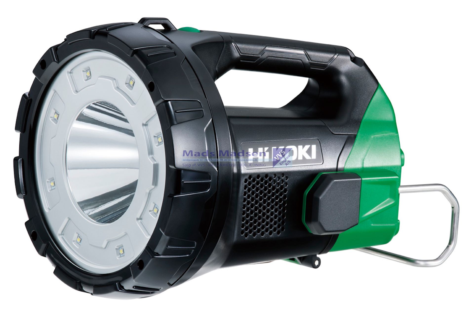 Hitachi / Hikoki Søgelygte UB18DA 14,4-18V 2500 lumen TOOL ONLY *NETTOPRIS*