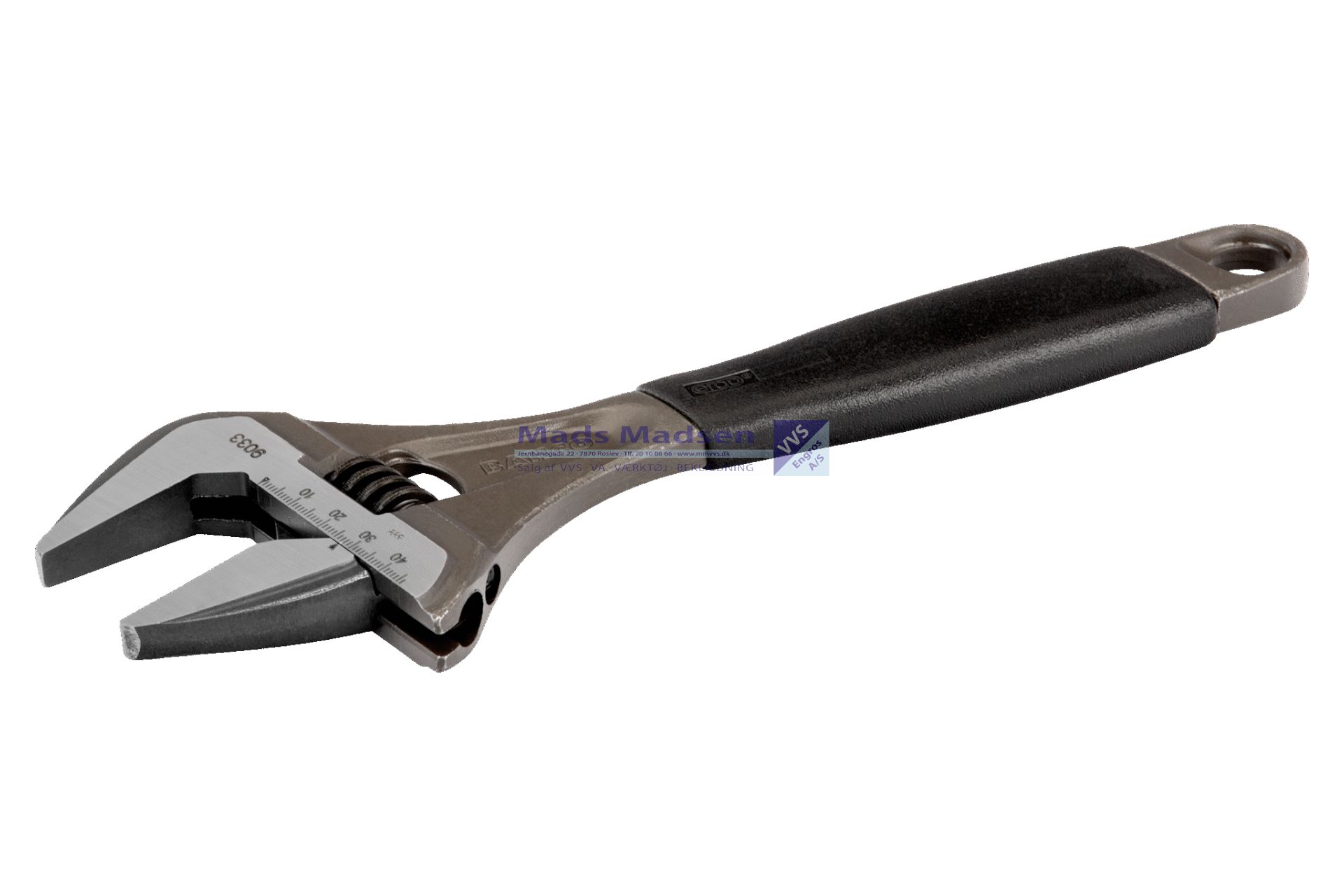 Skiftenøgle Bahco Ergo 9035 12" / ekstra nøglevidde 55,6mm *NETTOPRIS*