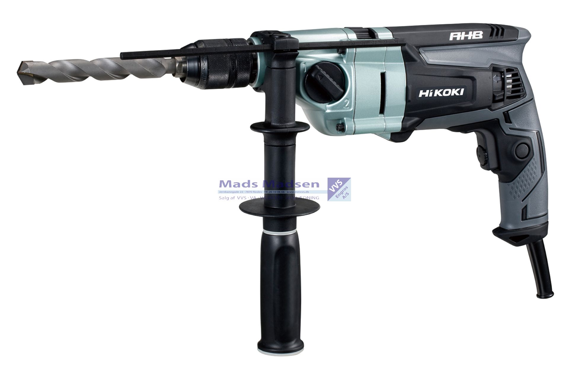 Hitachi / Hikoki Slagboremaskine DV20VD 860W *NETTOPRIS*