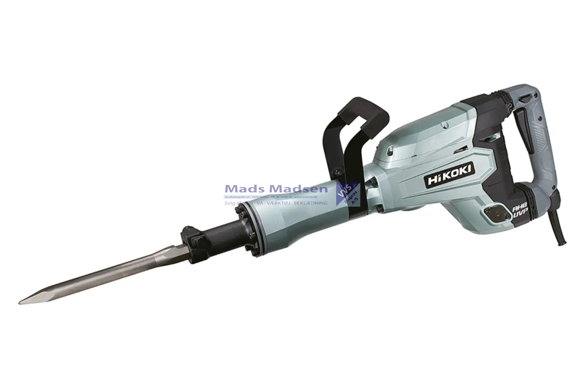 Hitachi / Hikoki Mejselhammer H65SB3 1340W 45,0 Joule / 30mm 6kt. *NETTOPRIS*