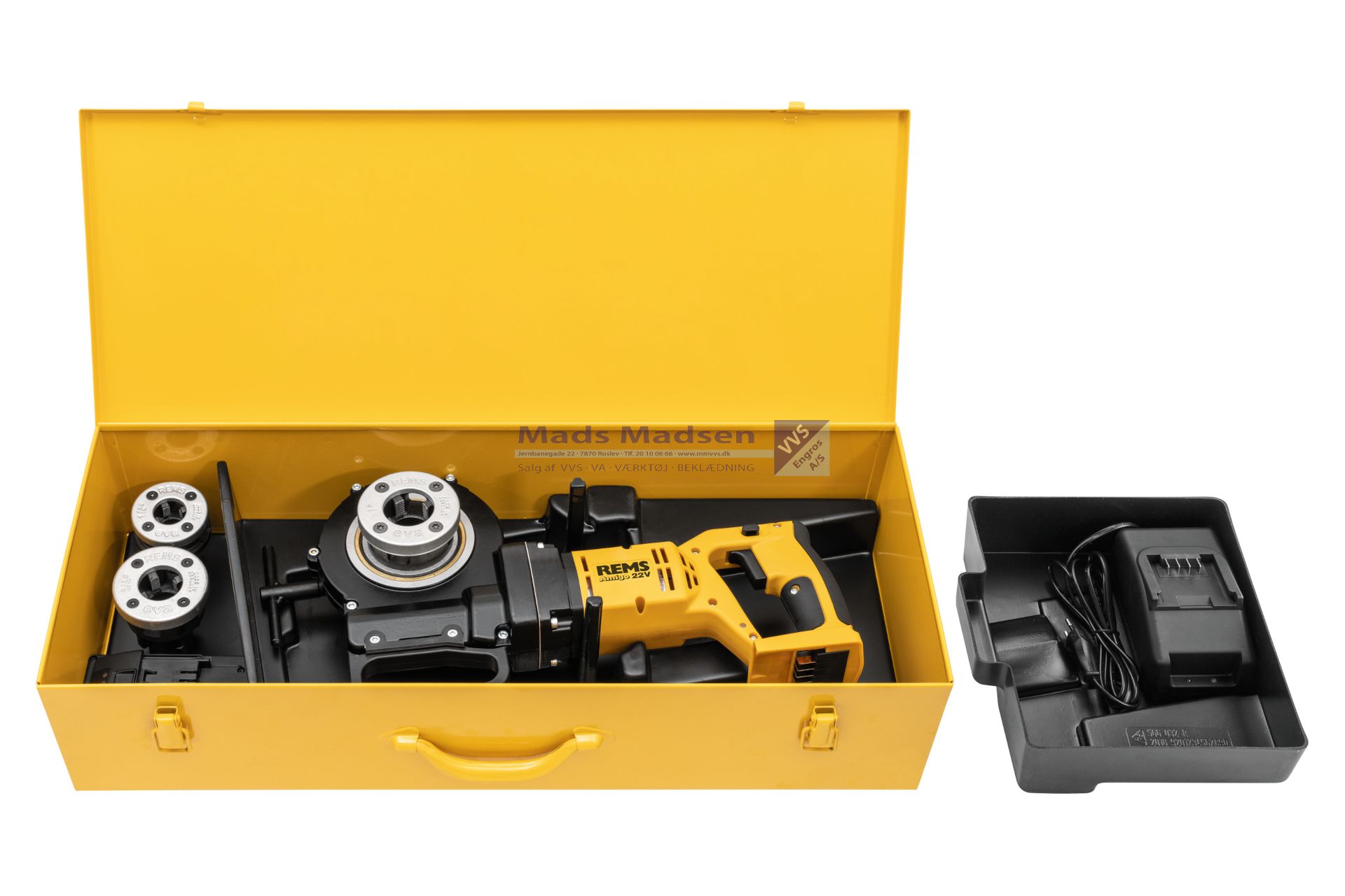 Rems Amigo Akku-klup 1/2"-1" 21,6V/9,0 Amp. 530015-R220 (S)