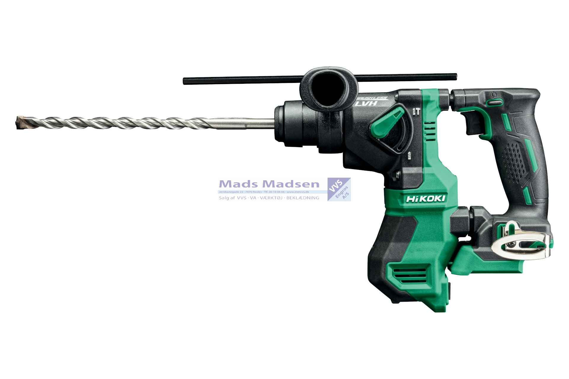 Hitachi / Hikoki Borehammer 18V DH18DPA TOOL ONLY *NETTOPRIS*