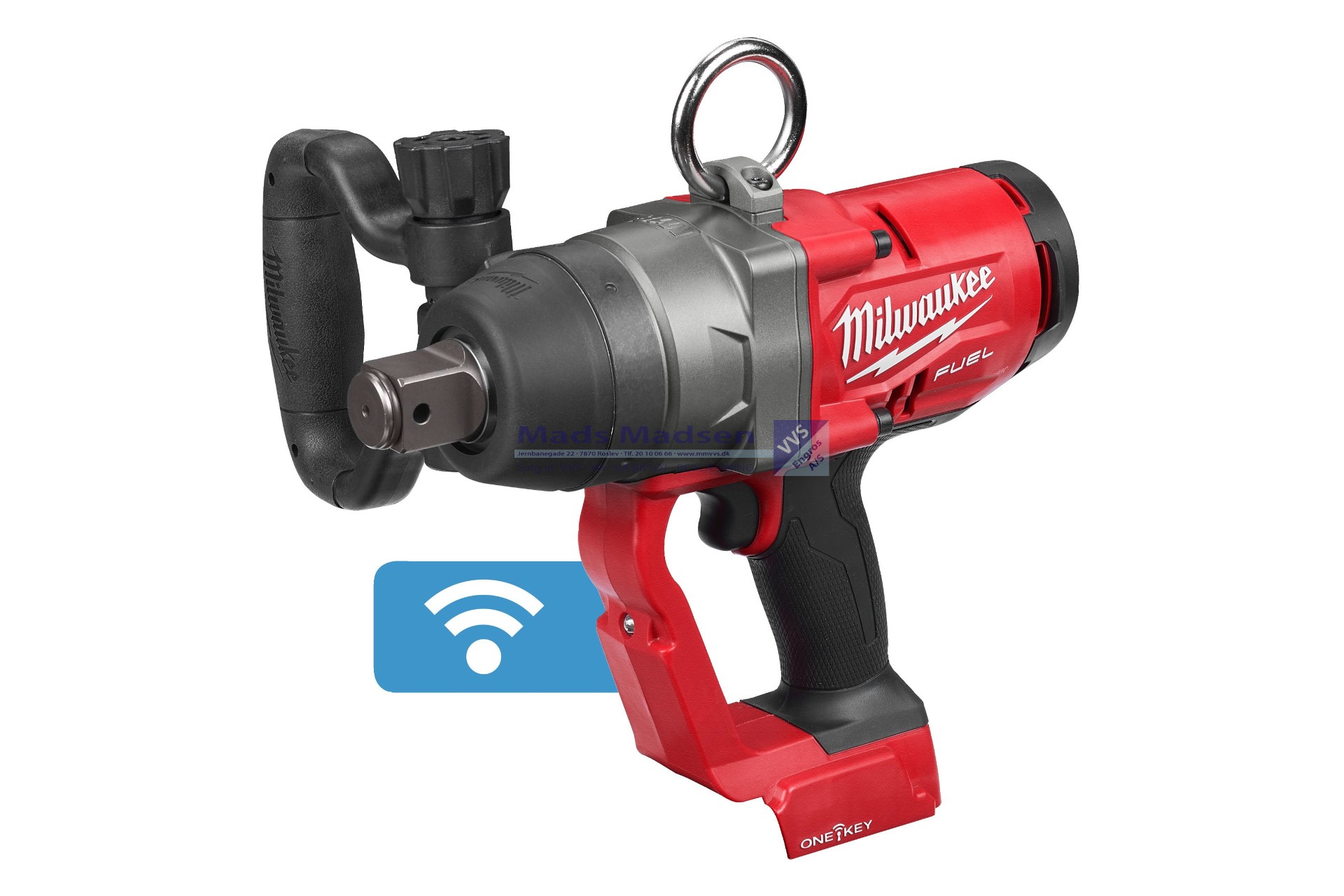 Milwaukee M18 ONEFHIWF1-0X 1" akku slagnøgle 2400Nm Solo 4933459732 (S) *NETTOPRIS*