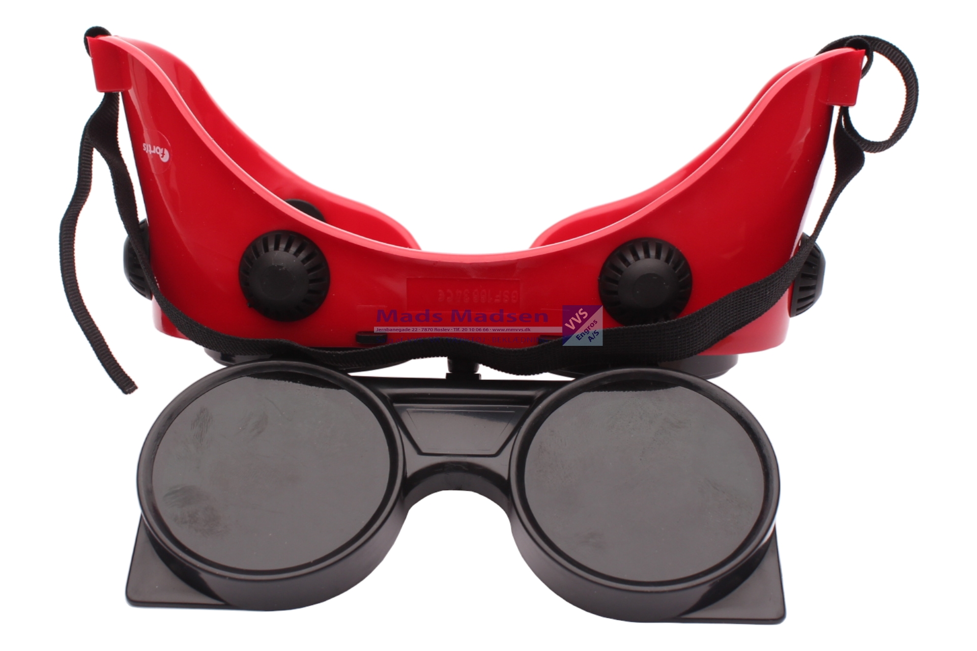 Svejsebrille DIN 5 Ø50 m/ vippefunktion