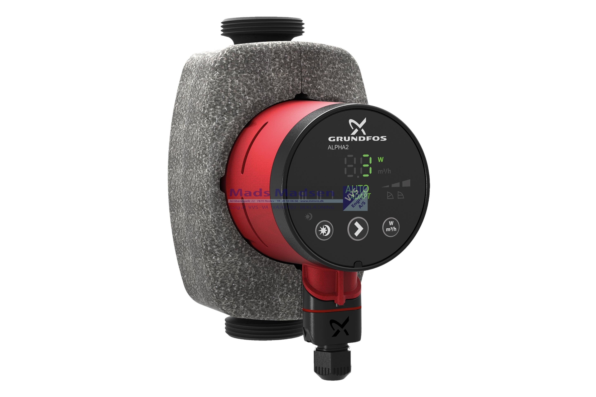 Grundfos Alpha2 25-40 180 mm *JUBILÆUMSTILBUD*
