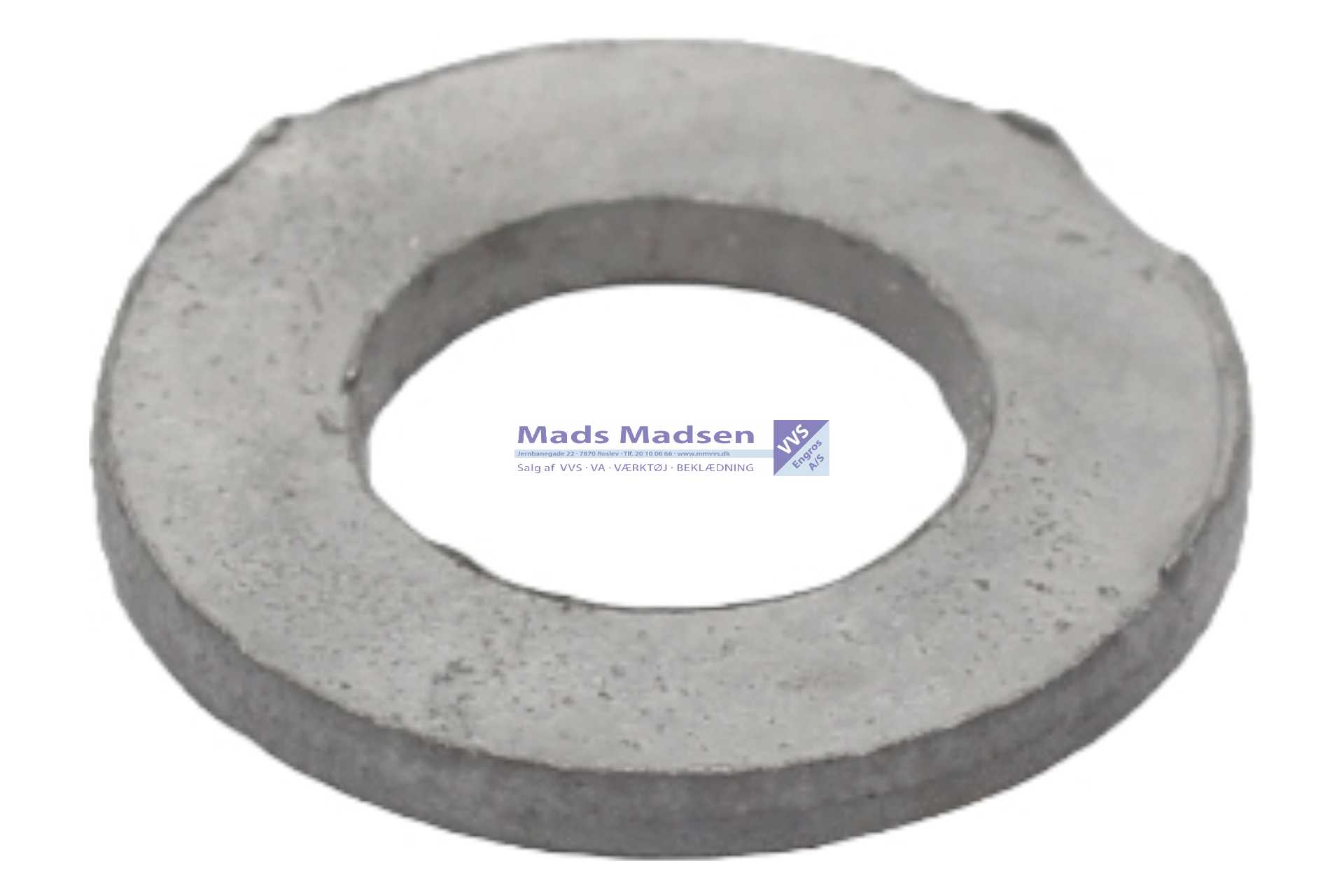 M12 planskive DIN 125A HV200 Varmtgalv. FZV 200 stk/pk
