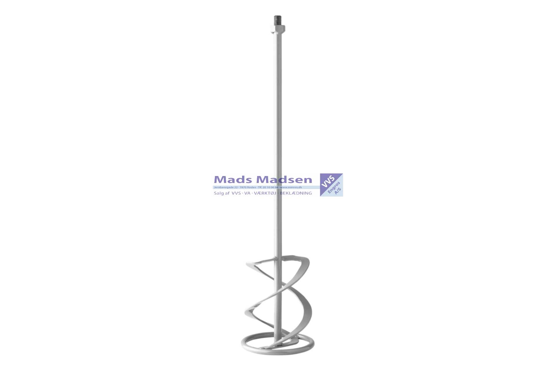 Ø 120 x 590mm M14 piskeris *NETTOPRIS*