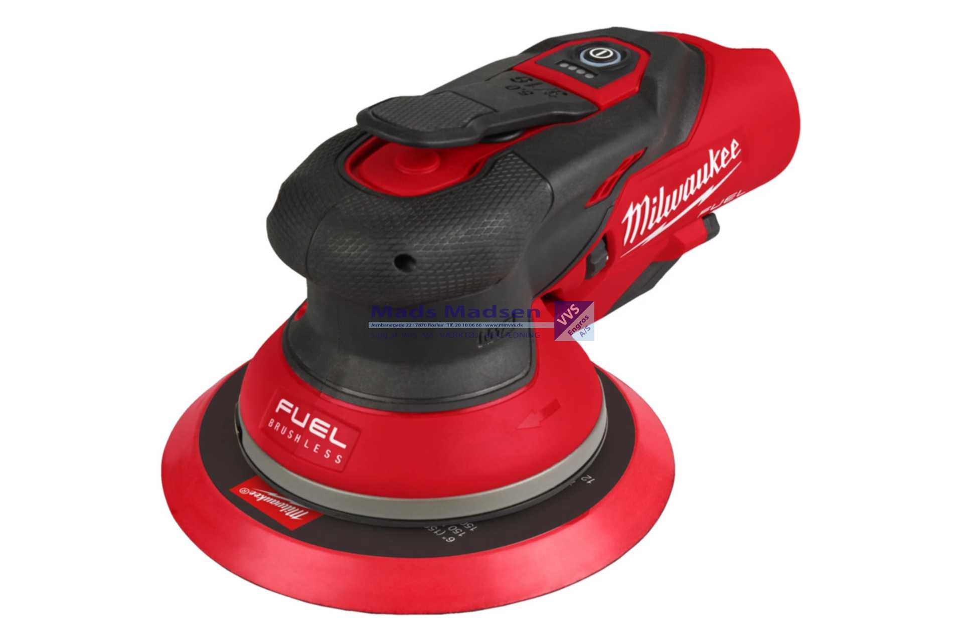 Milwaukee M12 FUEL 150 mm Excentersliber FROS5-0 4933493650 *NETTOPRIS*