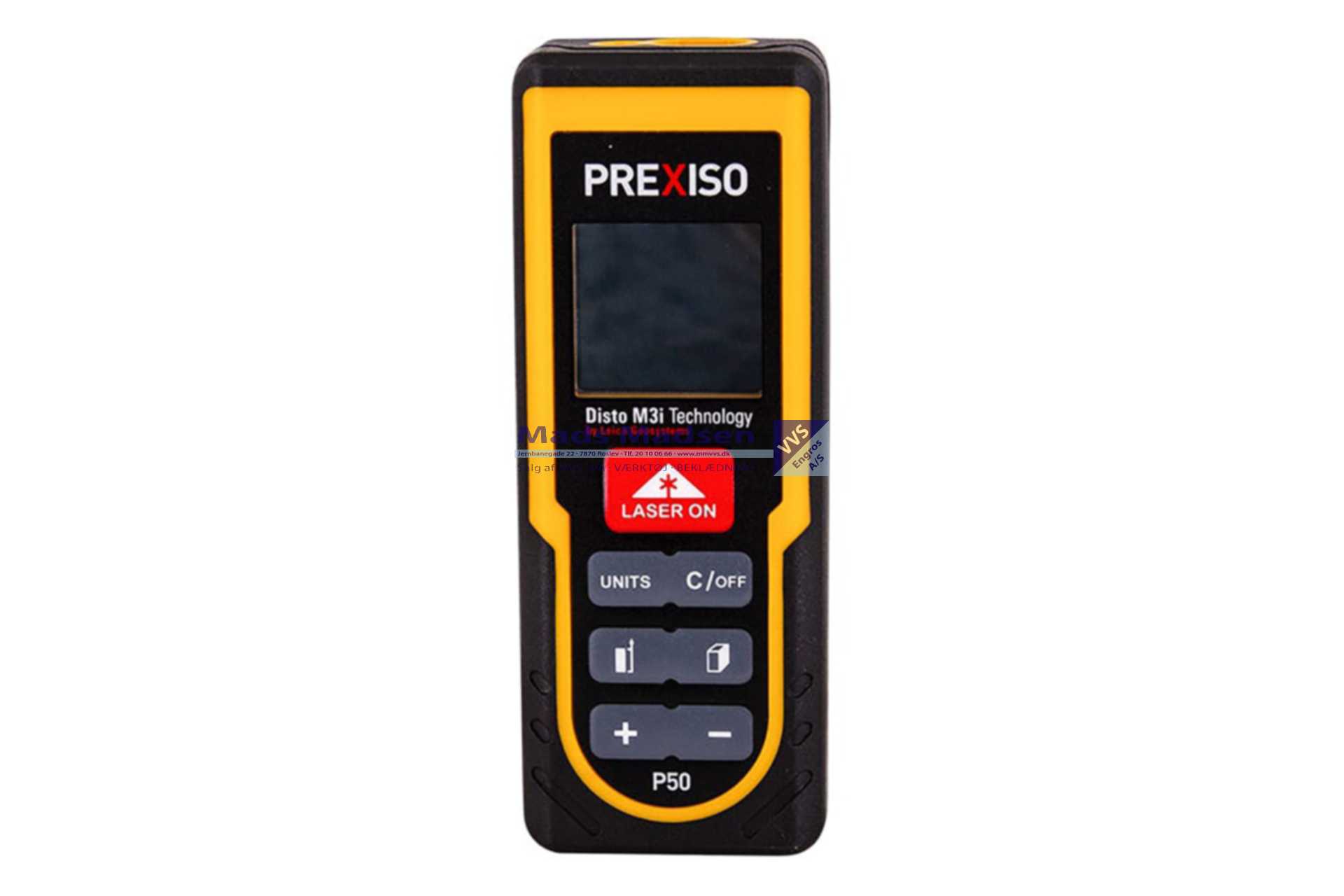 Elma Laser afstandsmåler Prexiso P50 50 mtr ELnr.6398206031 (S)