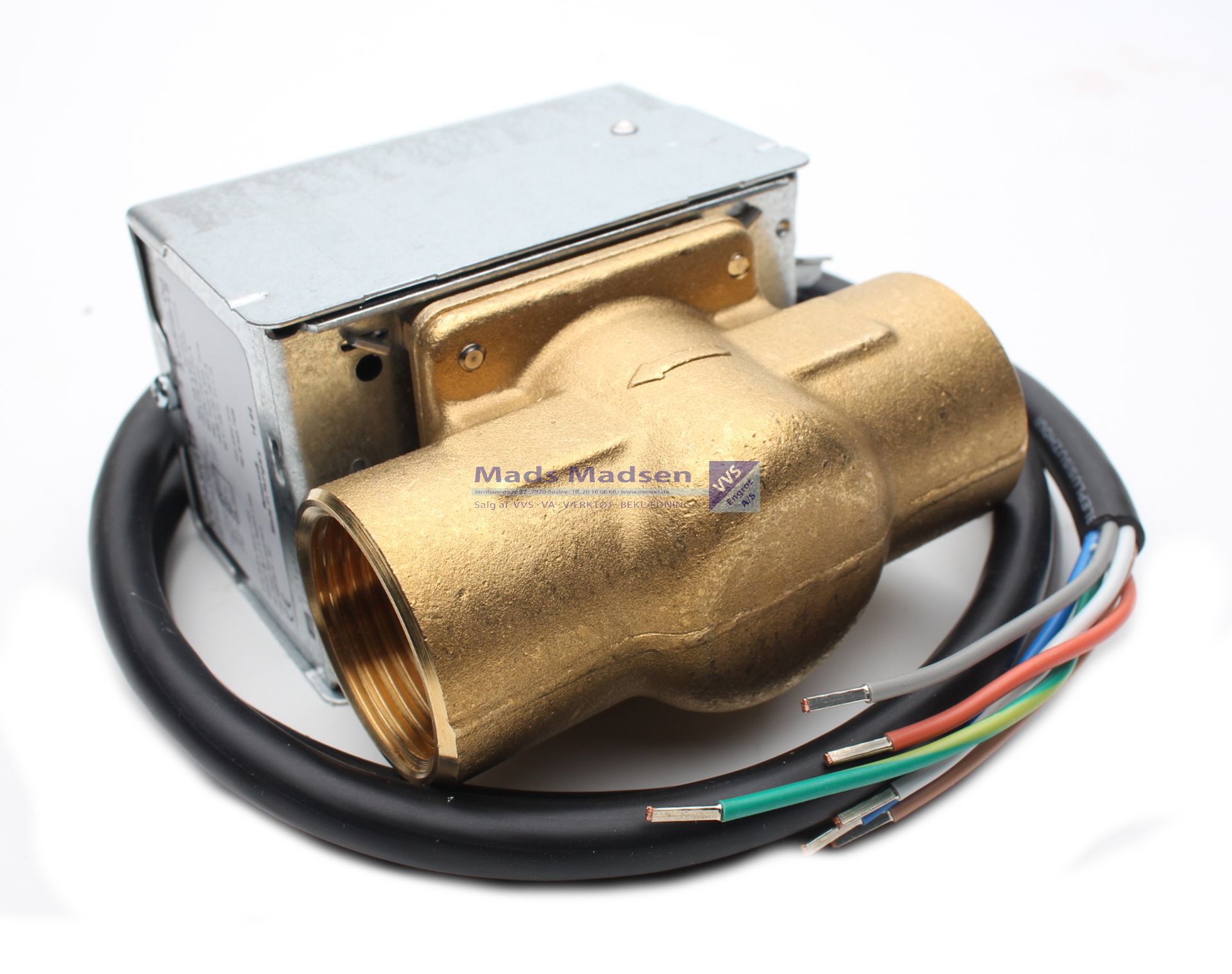 1" Honeywell 2-vejs zoneventil V4043 kvs 8,6