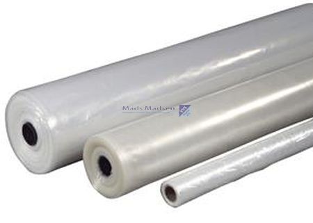 Plastfolie Klar 75 my 2 x 50mtr
