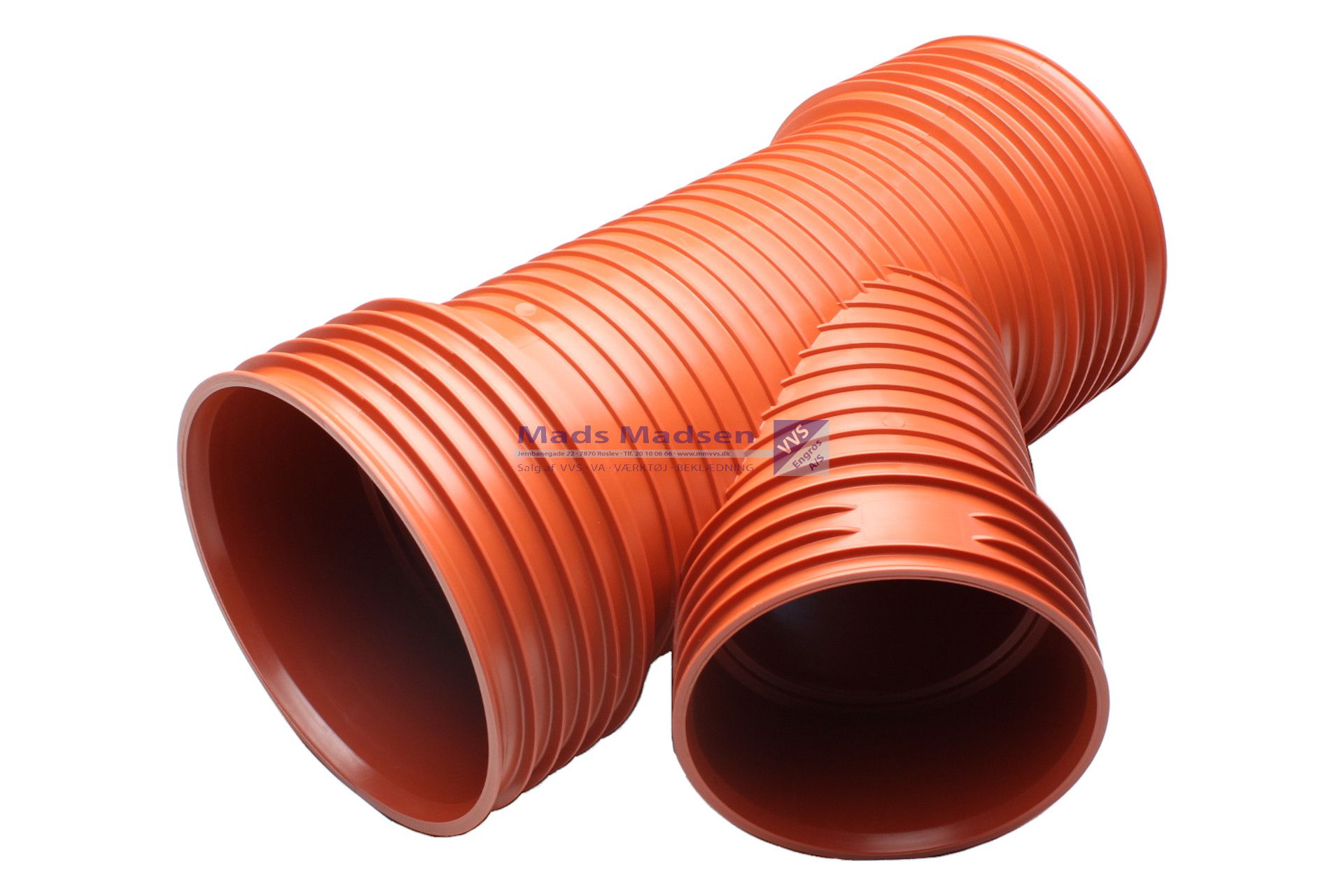 250 x 200mm PP Kaczmarek K2-OD grenrør (korrugeret/glat)