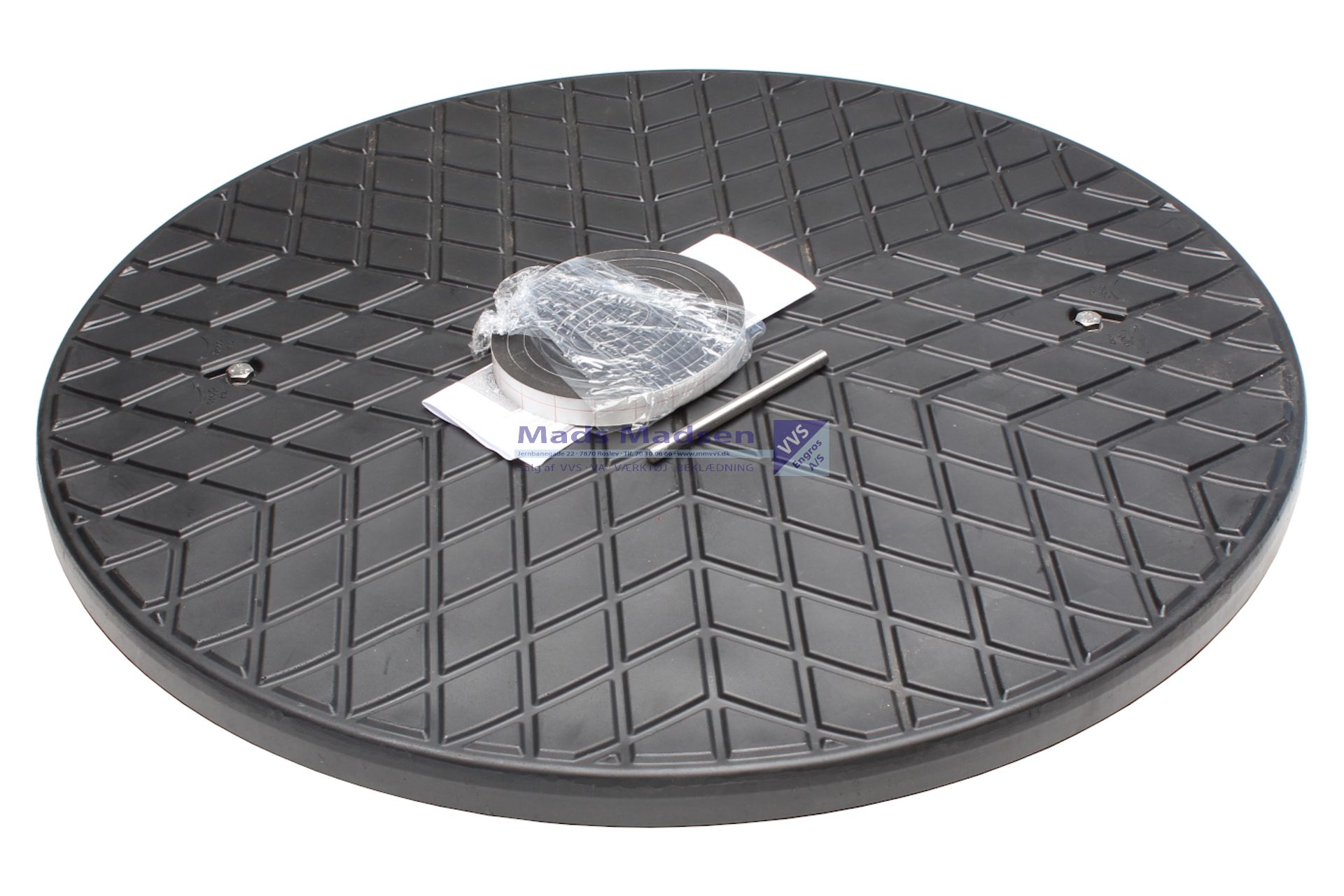 500/600mm PE flydende karm og dæksel f/Septiclean Ø500 opføring 1,5T