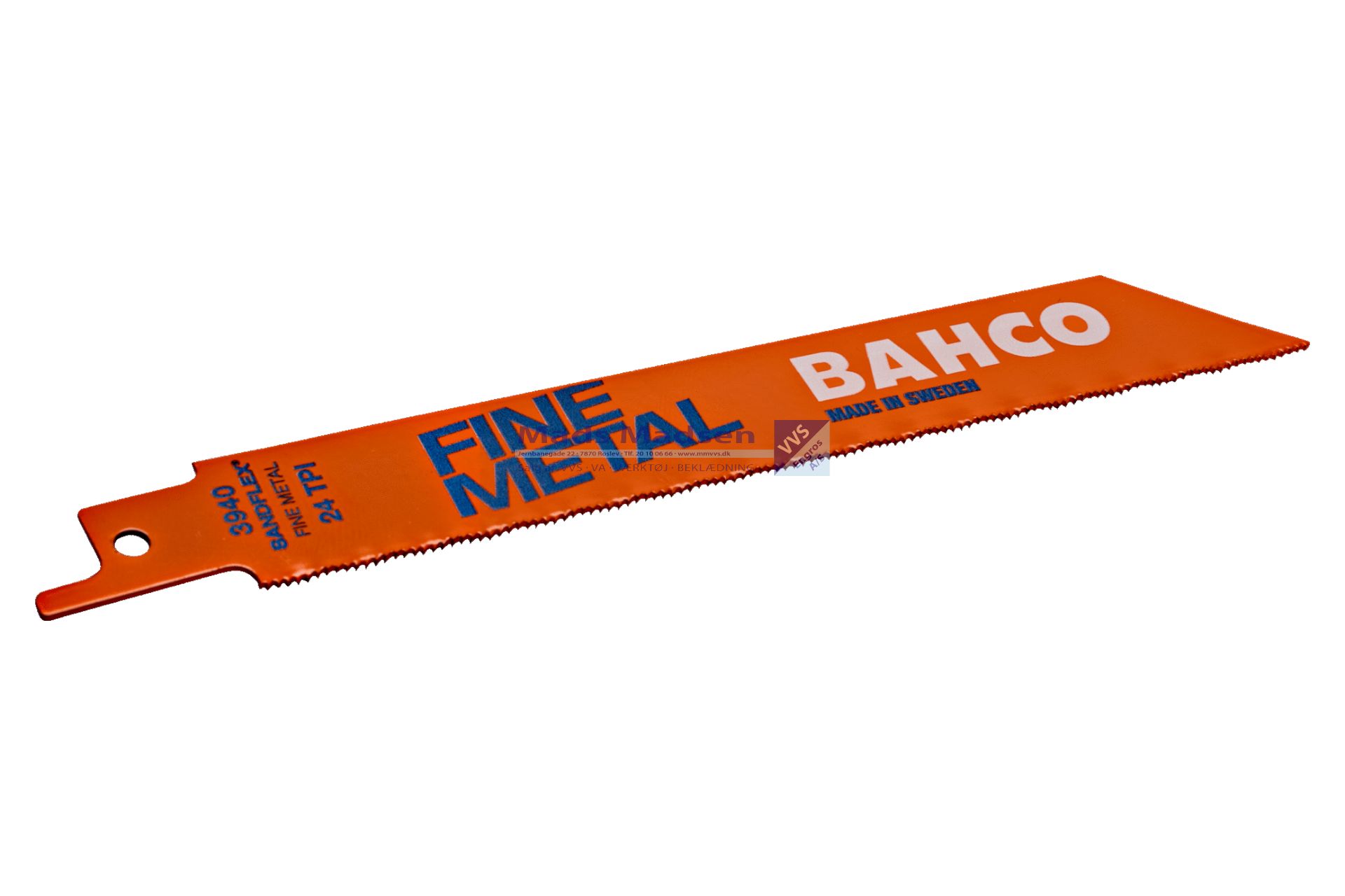 Bajonetsavklinge Bahco 3940-150-24-ST-5P FINT METAL *NETTOPRIS*