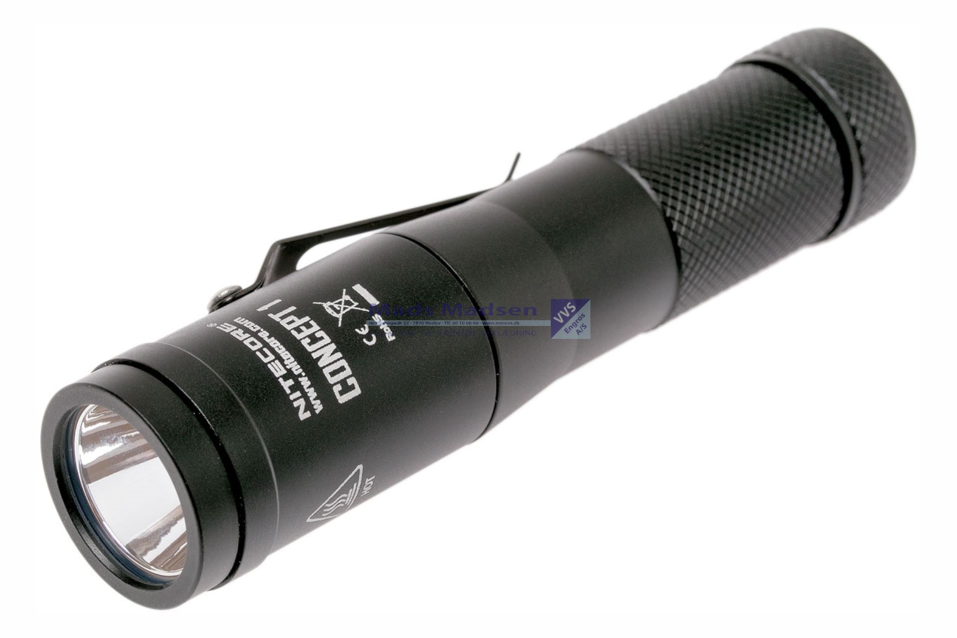 Nitecore Håndlygte Concept 1 med magnet 1800 Lumen