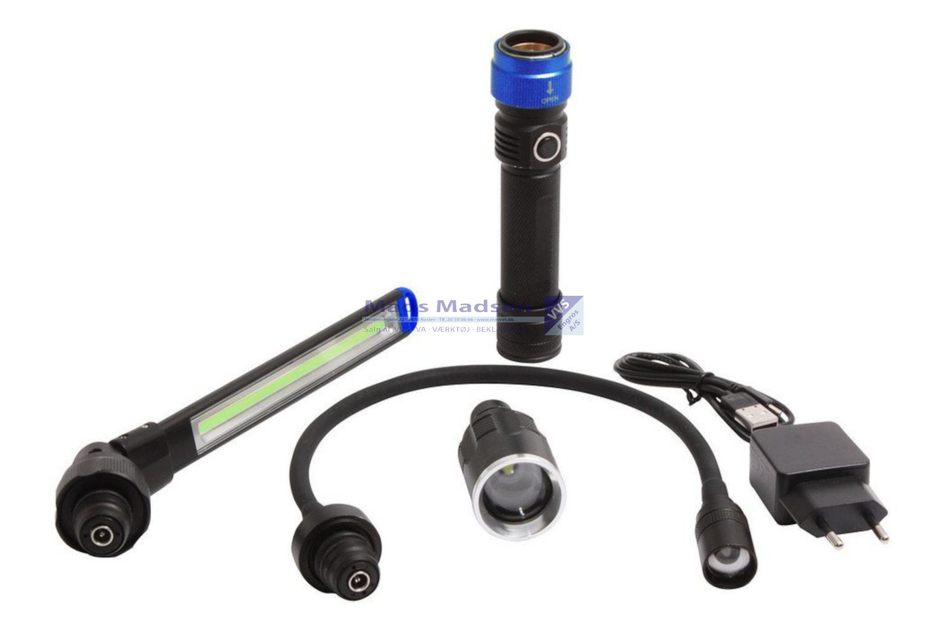 Flair 3-i-1 LED lygte genopladelig  89590