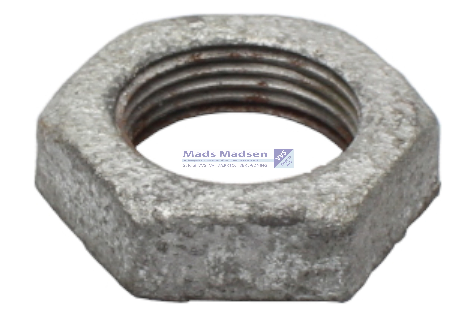 2" galv kontramøtrik (S)