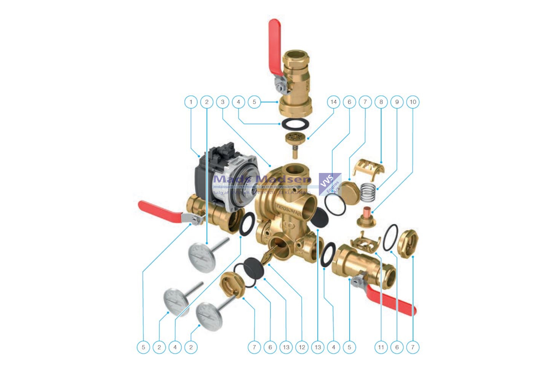 1 1/4" Termovar ladeaggregat 72gr m/A-pumpe 1400372 - Image 3