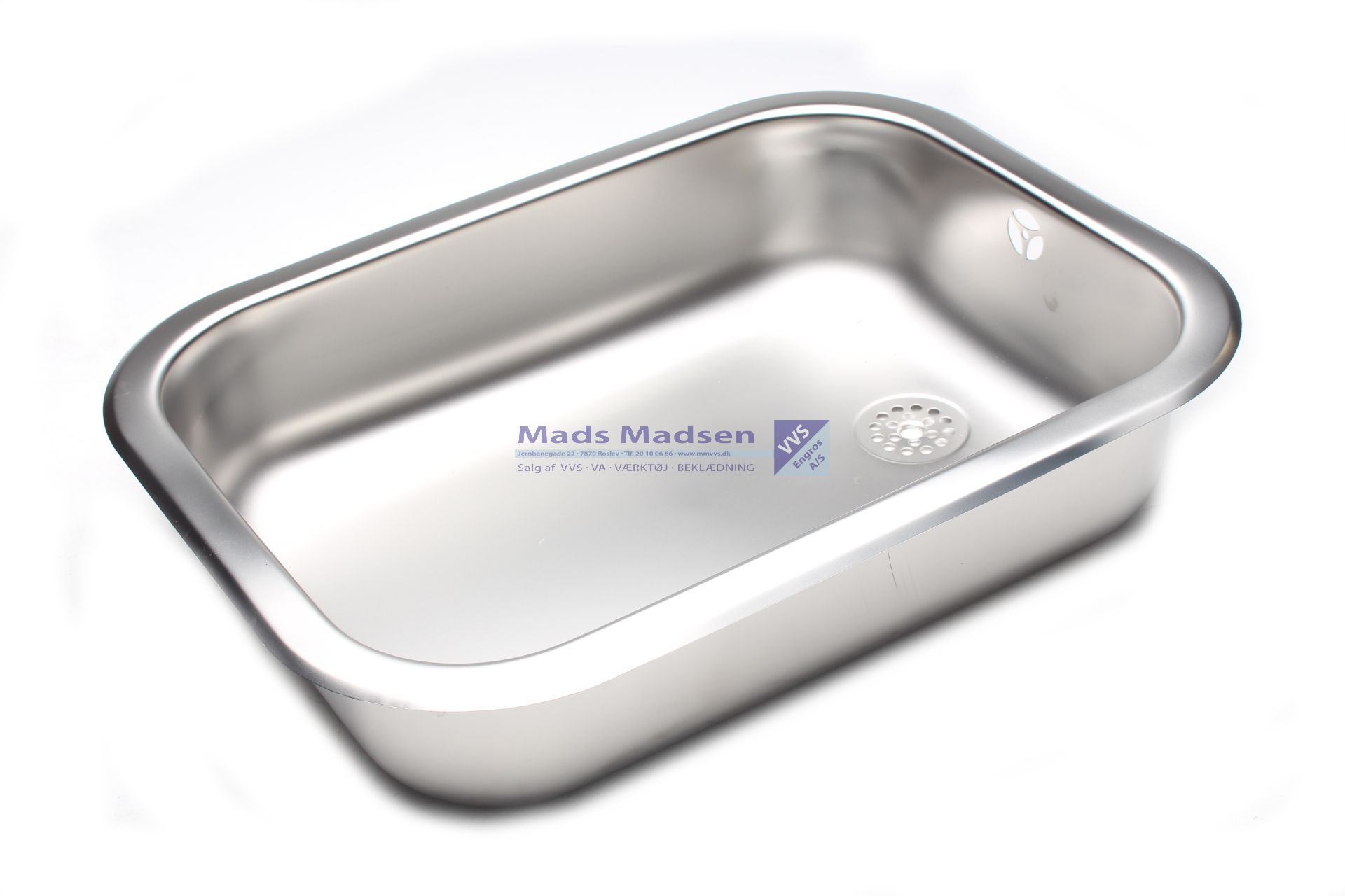 Stålvask AM 480 48 x 34cm m/prop