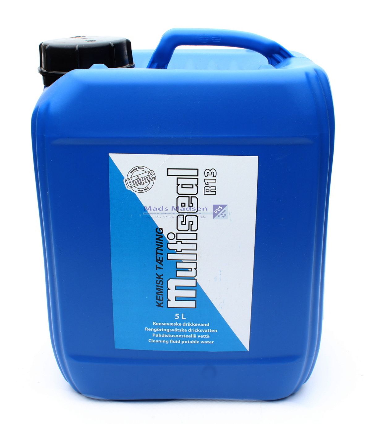 Multiseal R13 Rengøringsvæske á 5 ltr. - UN 3264 - Farekl. 8