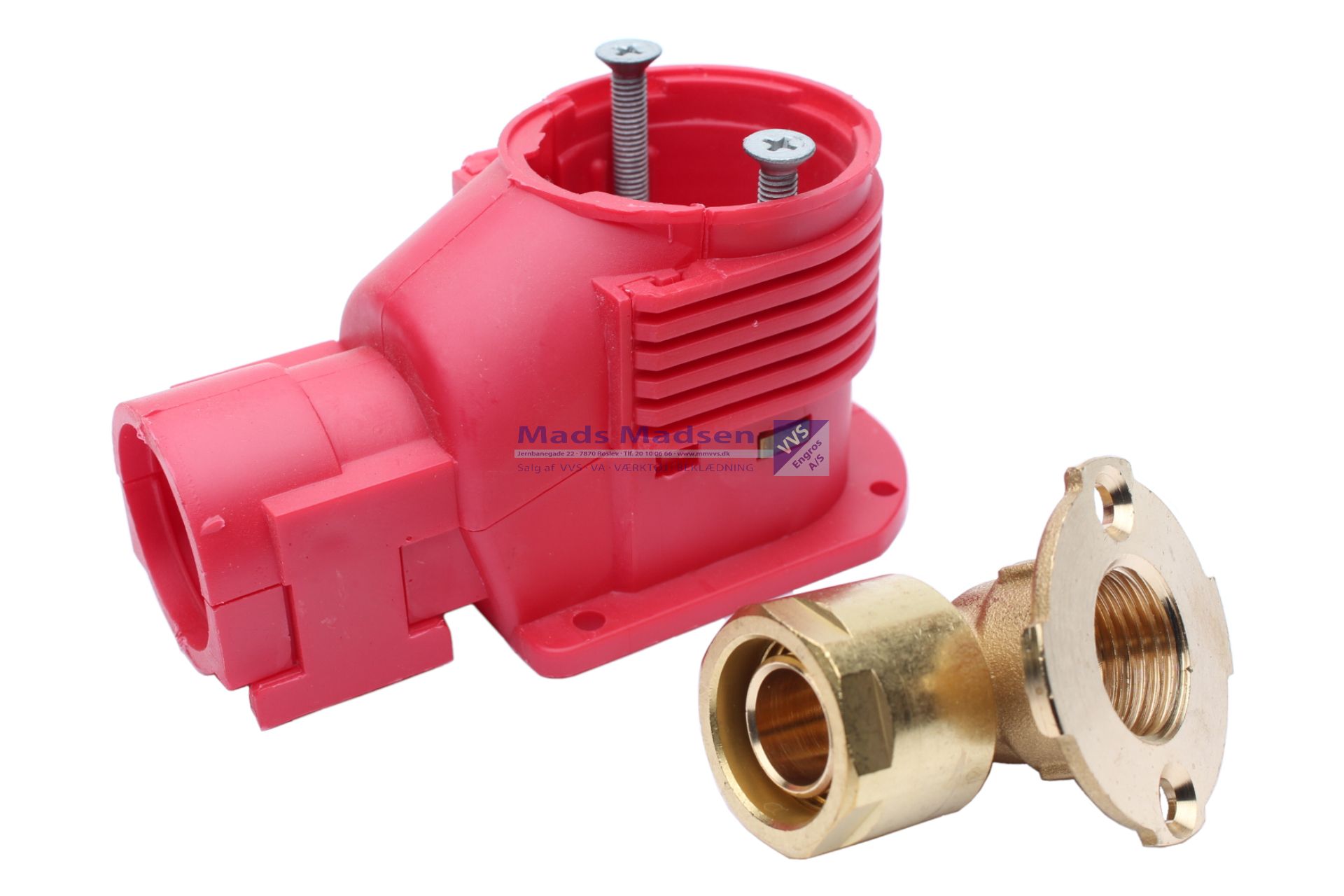 1/2" x 20mm MM koblingsdåse