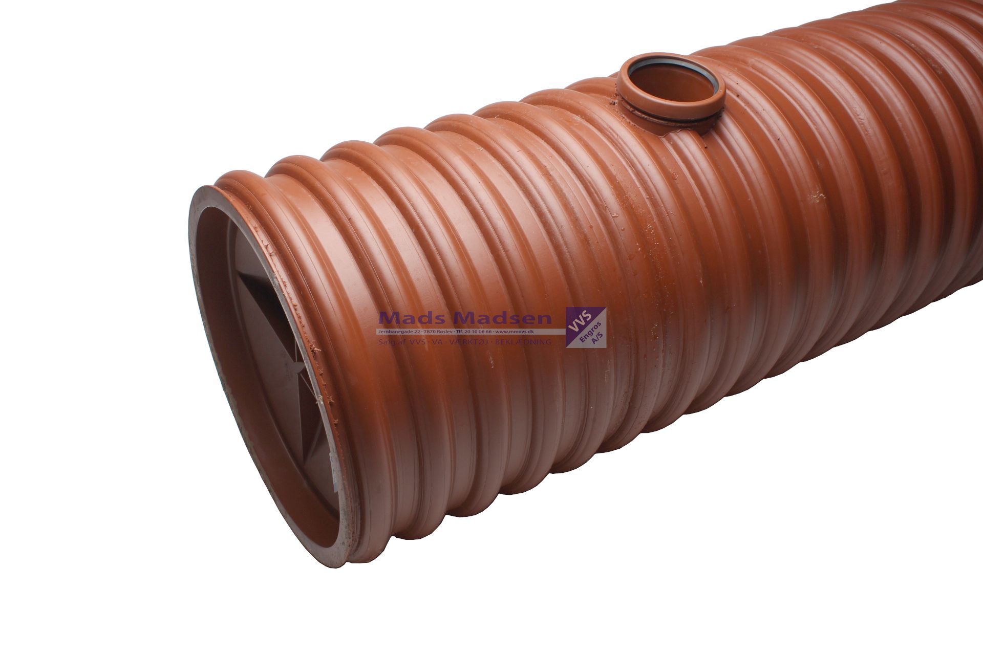 Rendestensbrønd PP m/vandlås 70ltr 160 x 425mm