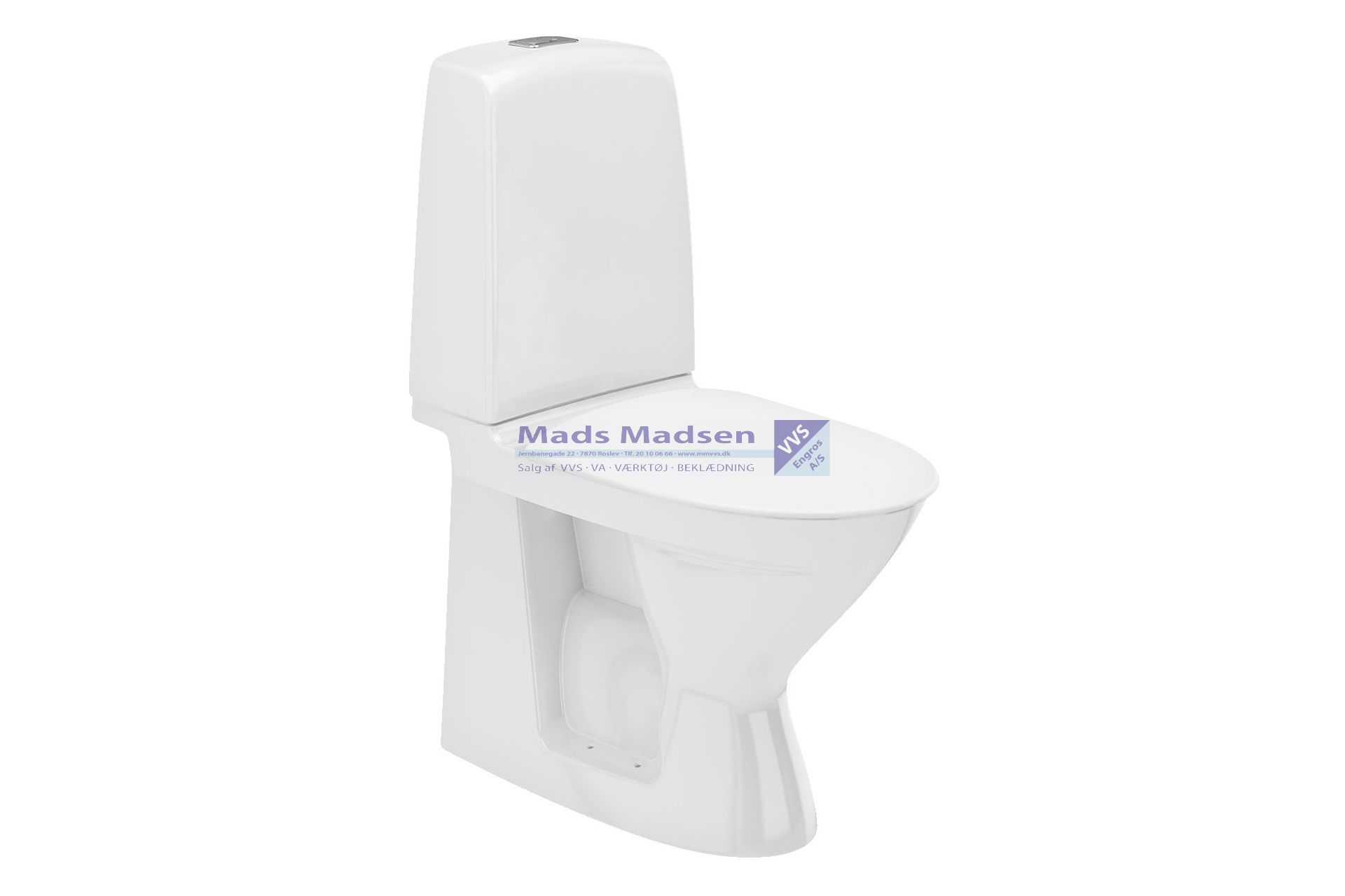 Ifø Spira Rimfree Toilet skjult s-lås HØJ model 6261