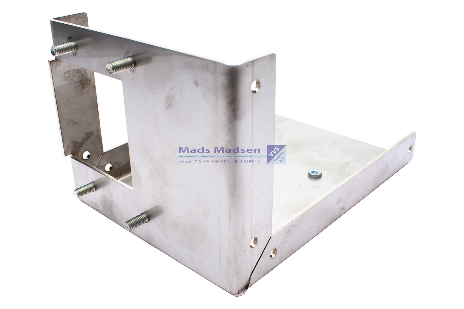 Scotte bagplade til 10-30 KW 97-108mm blæser 400255