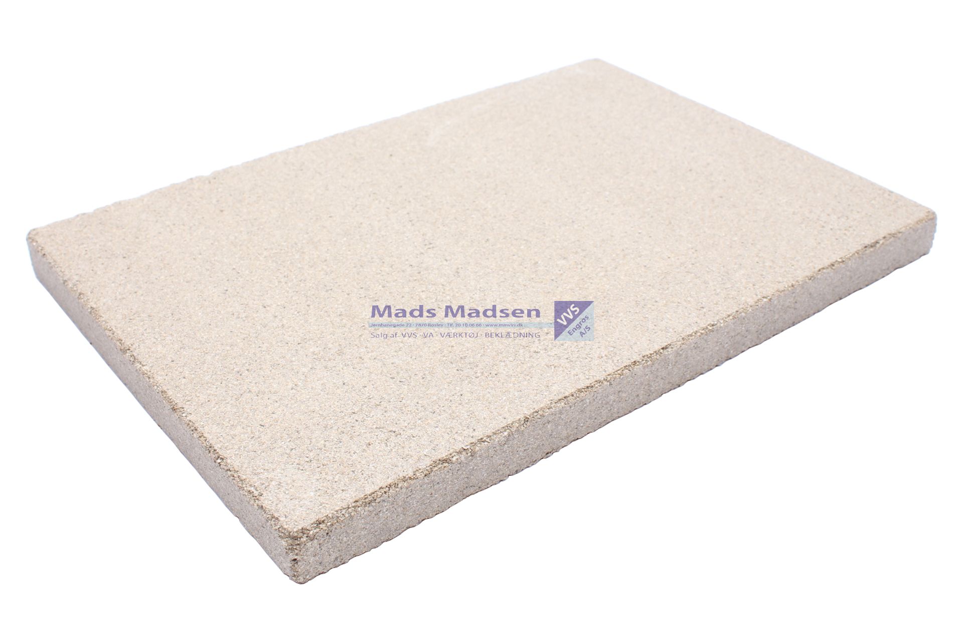 Scotte skamol plade 20 x 200 x 300 mm. 400036