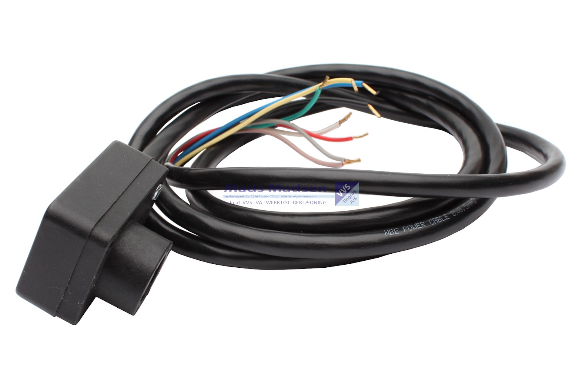 Scotte 8 Ledet kabel m/stik 400054