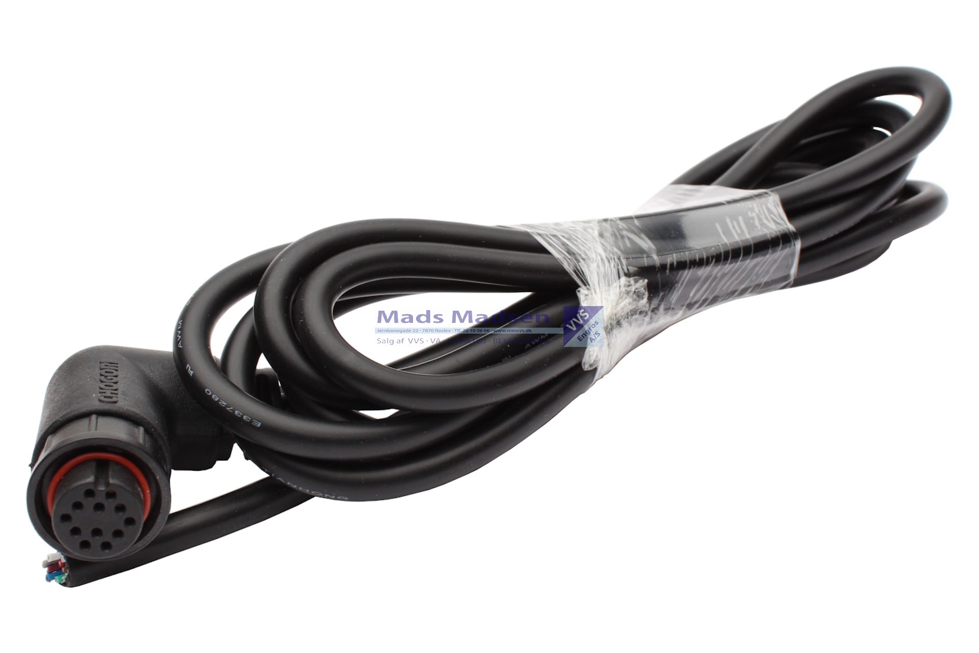 Scotte 12 Ledet kabel m/stik 400056 f/Scotte, Scotte+ og RTB