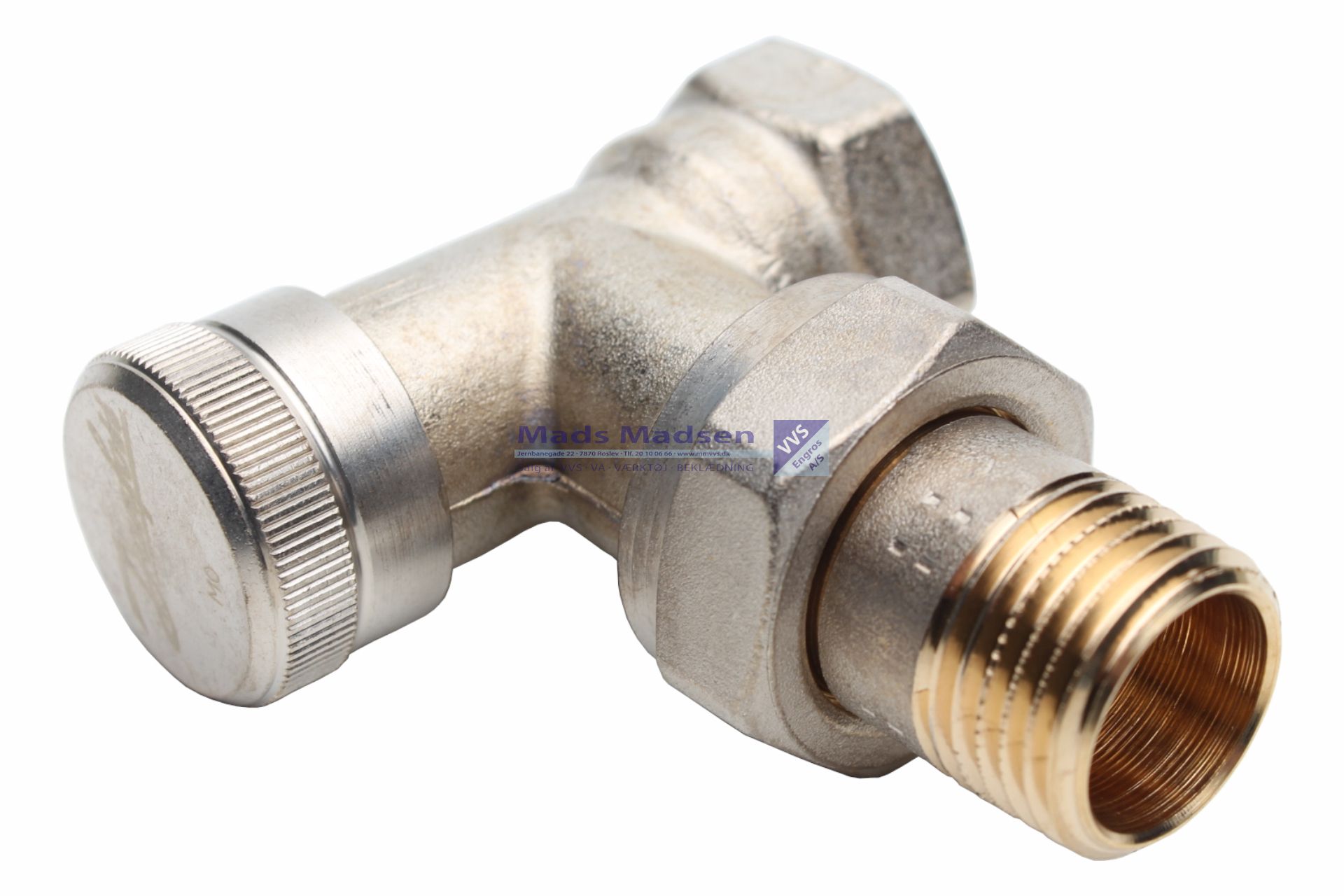 1/2" Danfoss returkobling RLV VL