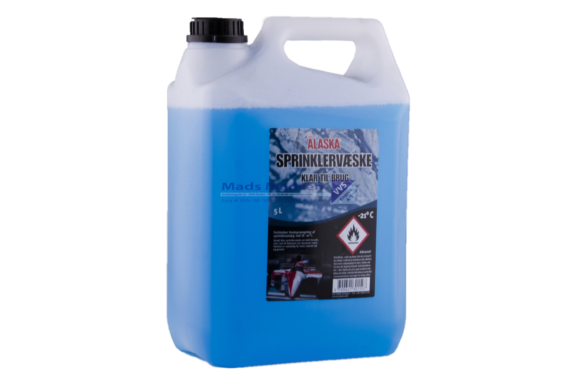 Polar Sprinklervæske -21 gr. á 5 ltr