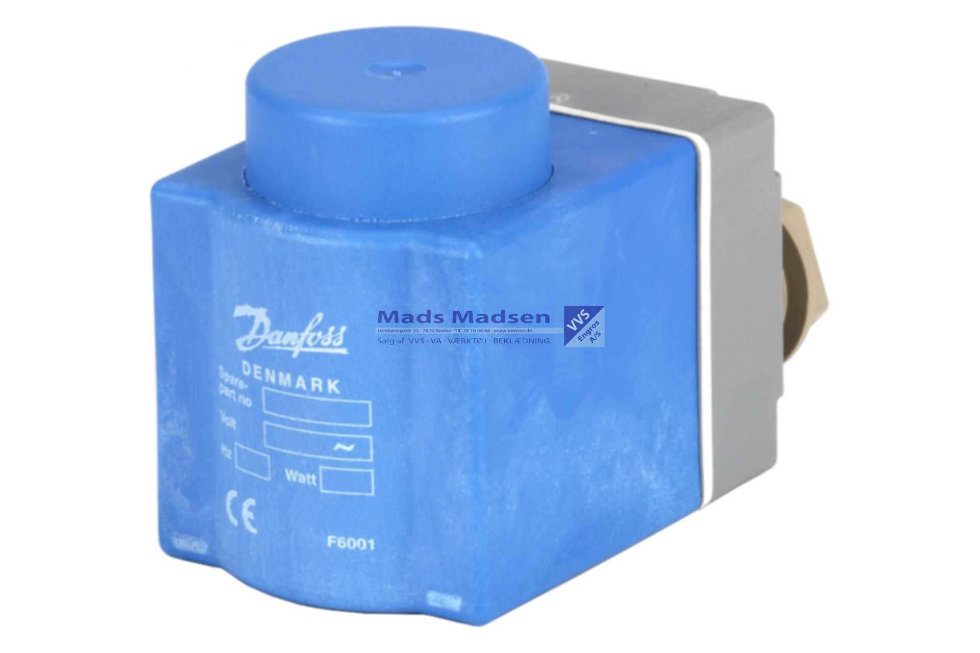 Danfoss spole BE230AS 230V/10W