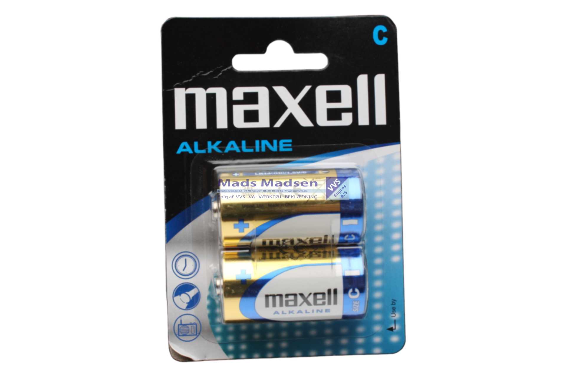 Alkaline Batteri 1,5V C LR14-1 (2)