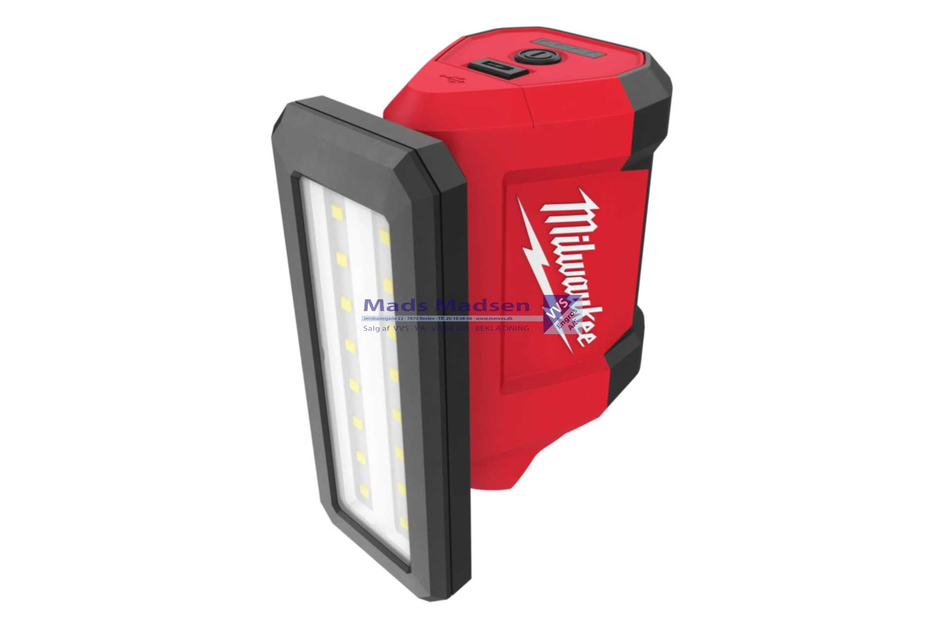 Milwaukee M12 Vinkelbar arbejdslampe 700 Lumen PAL-0 4933478226 *NETTOPRIS*
