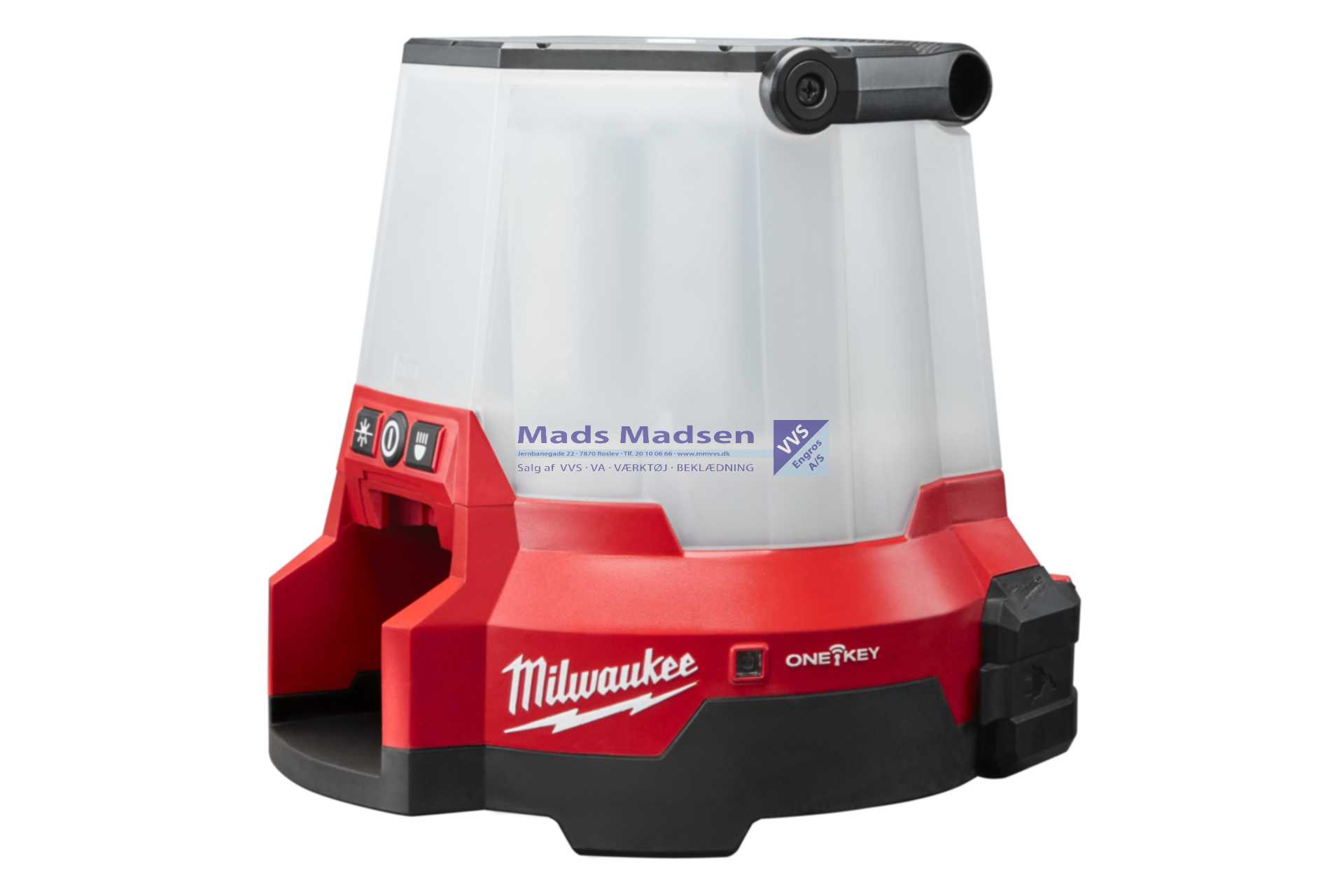 Milwaukee M18 LED kompakt ONE-KEY LED arbejdslampe op til 4.400 Lumen ONESLSP-0 4933459155 *NETTOPRIS*