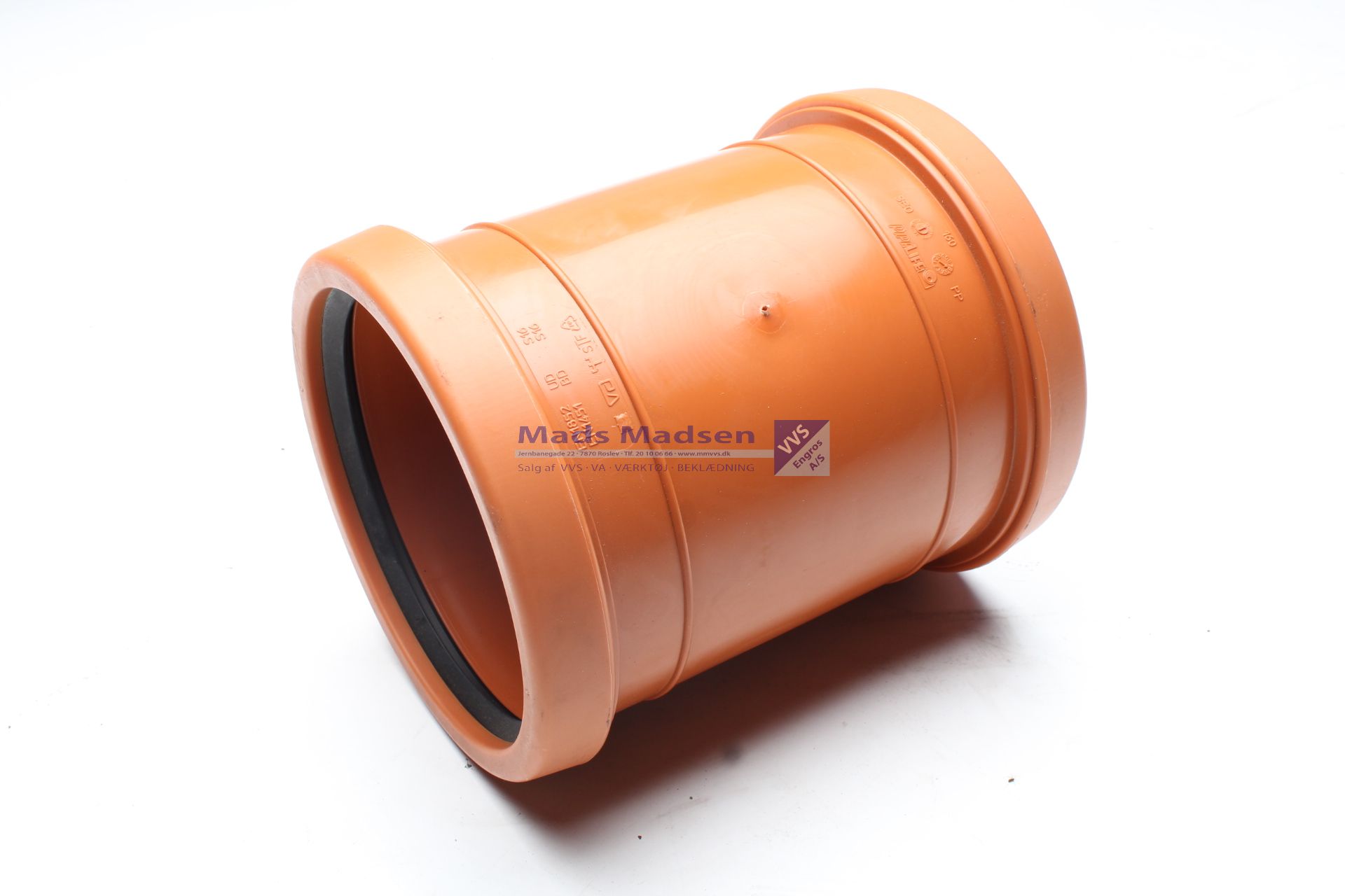 200mm PP kloak skydemuffe