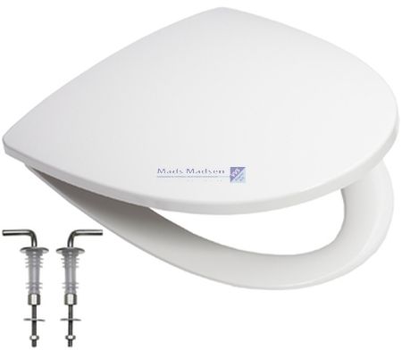 Sæde Ifø Sign hvid fast beslag og quick release (S)