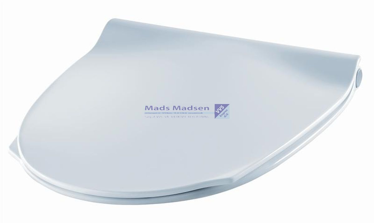 Sæde Pressalit Sign Art hvid m/ soft close og Quic release