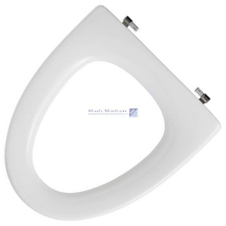 Sæde Pressalit Cera/Ceranova hvid fast beslag uden låg (S)