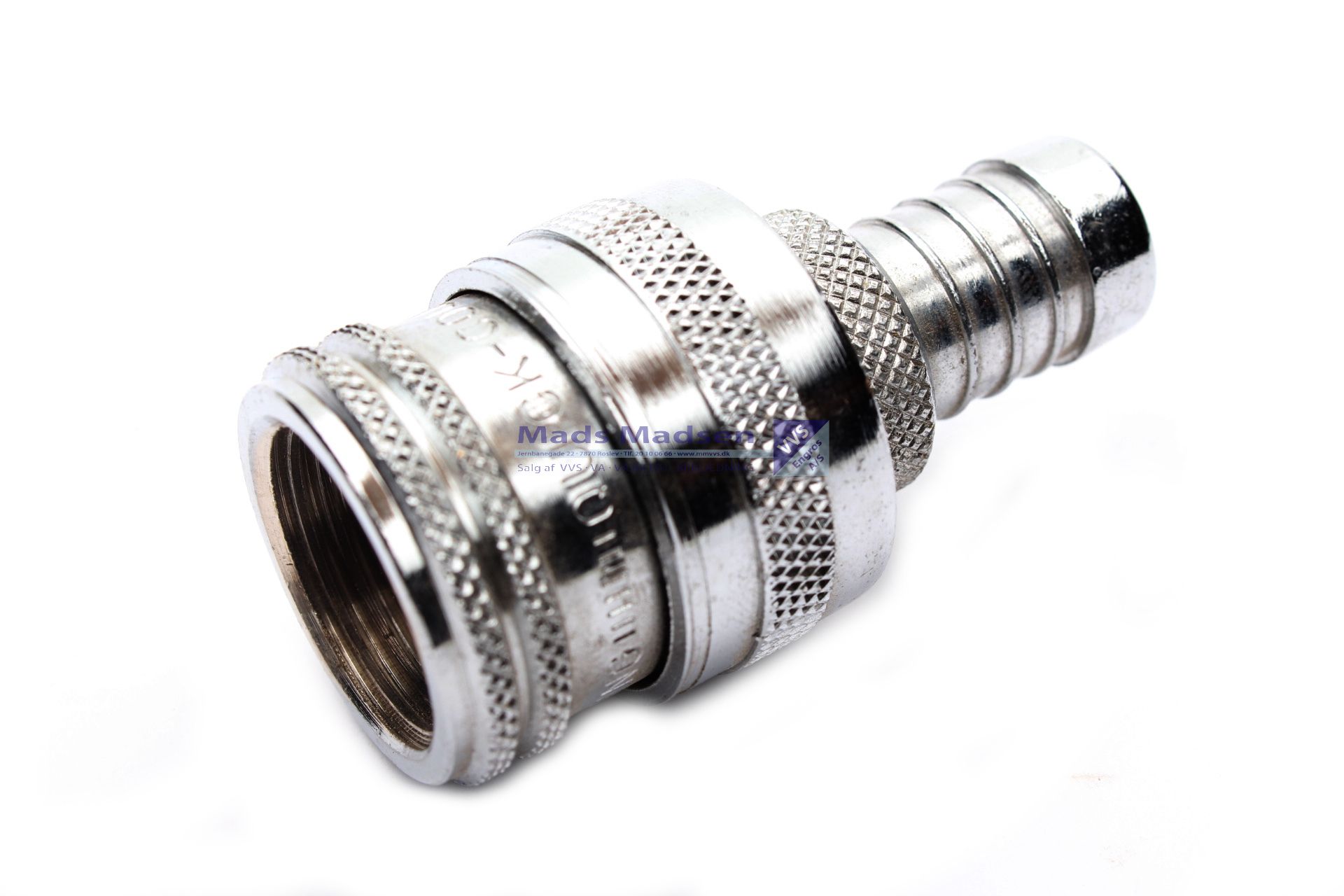 Koblingssæt 3/4" muffe x 3/4" slange