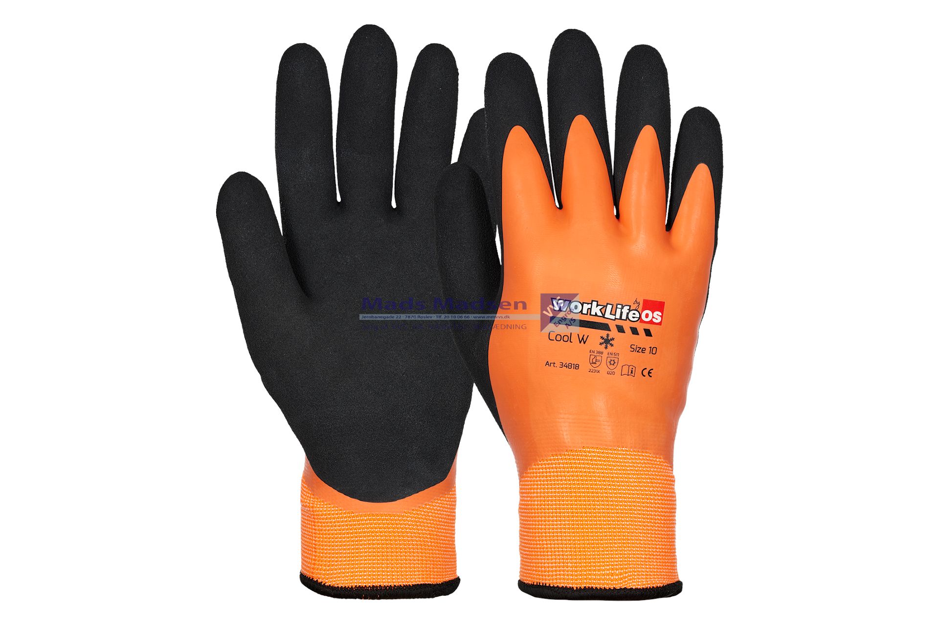 Handske Worklife Cool W 34818100 str. 10