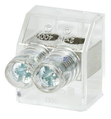 Samlemuffe dobbelt 2x10mm2 torx