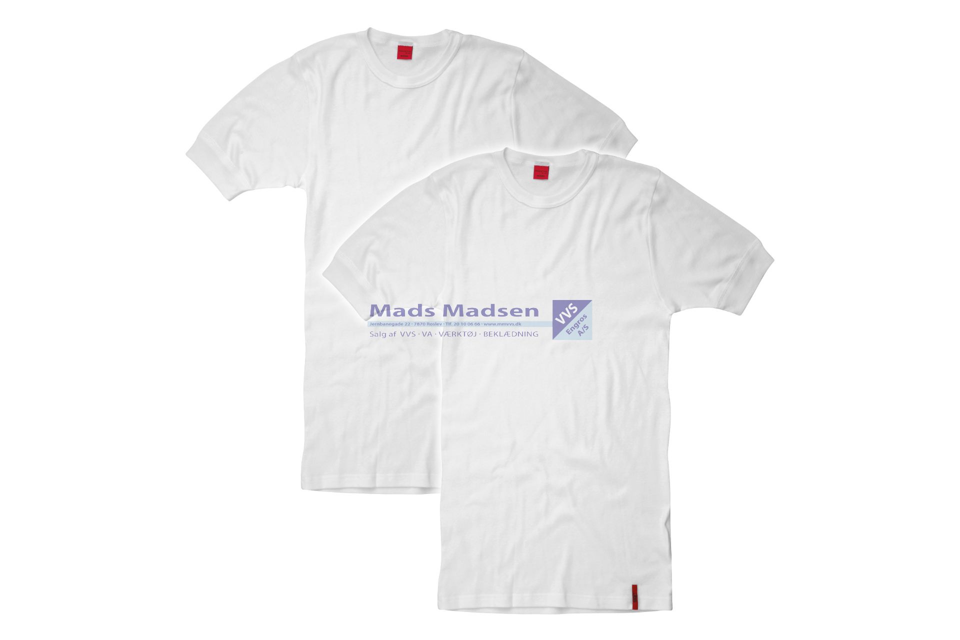 ProActive JBS T-shirt 2 pk. str. L hvid *NETTOPRIS* (S) XXX