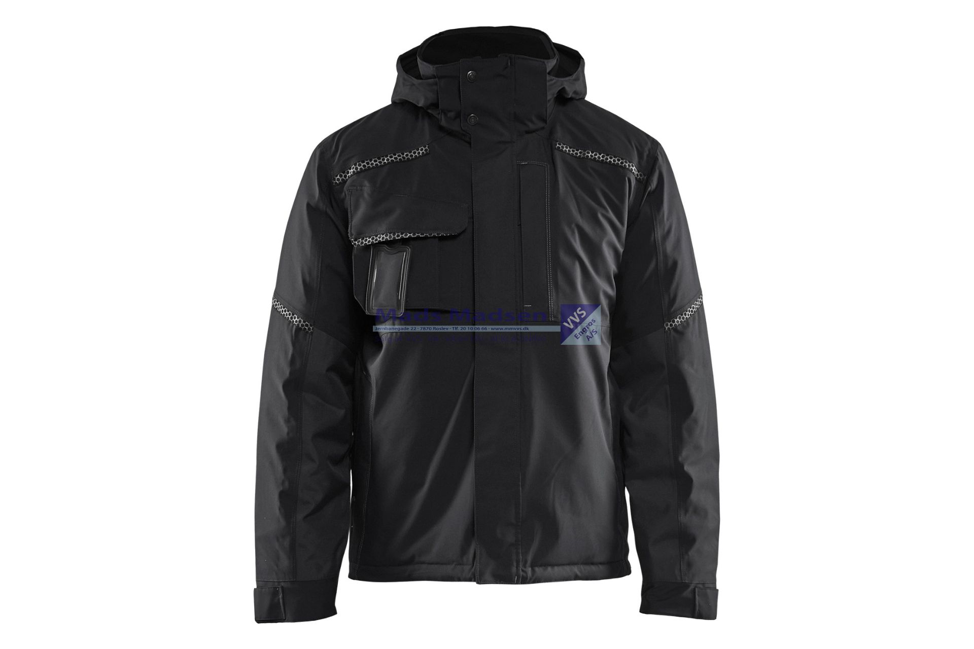 Blåkläder Vinter jakke 4881-1987-9900 str. 3XL sort poly 100%